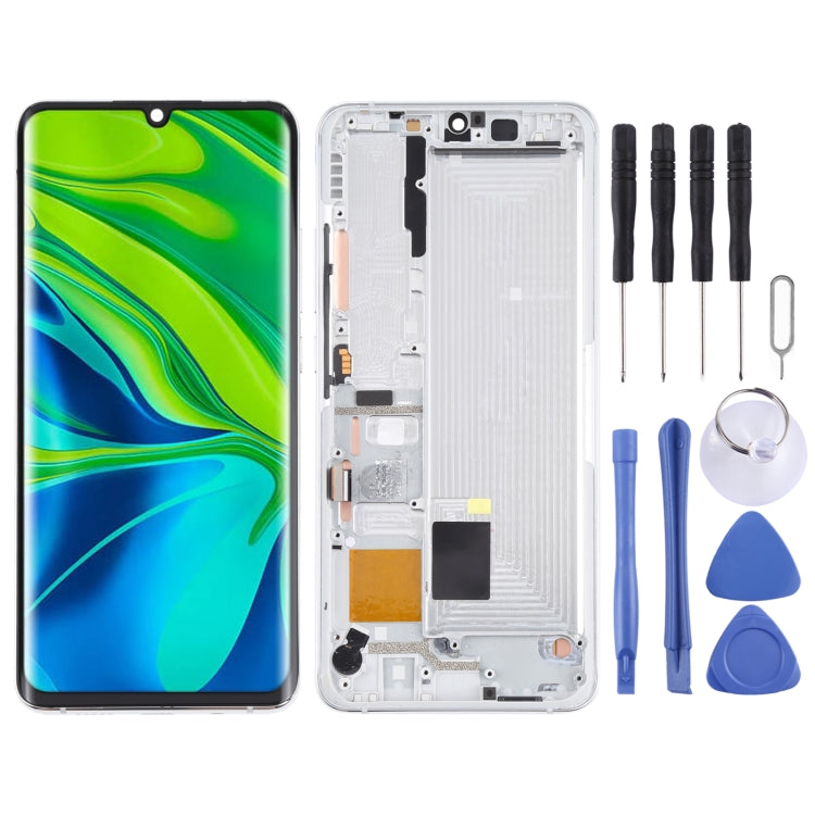 Original LCD Screen and Digitizer Full Assembly With Frame for Xiaomi Mi CC9 Pro / Mi Note 10 / Mi Note 10 Pro, For Xiaomi Mi CC9 Pro (White), For Xiaomi Mi CC9 Pro, For Xiaomi Mi CC9 Pro(Green)