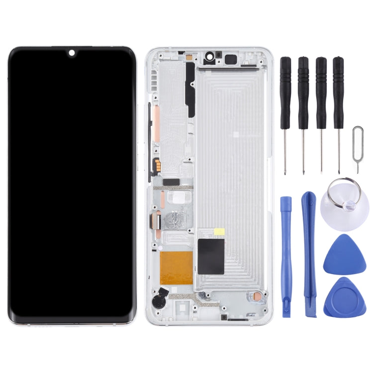 Original LCD Screen and Digitizer Full Assembly With Frame for Xiaomi Mi CC9 Pro / Mi Note 10 / Mi Note 10 Pro, For Xiaomi Mi CC9 Pro (White), For Xiaomi Mi CC9 Pro, For Xiaomi Mi CC9 Pro(Green)