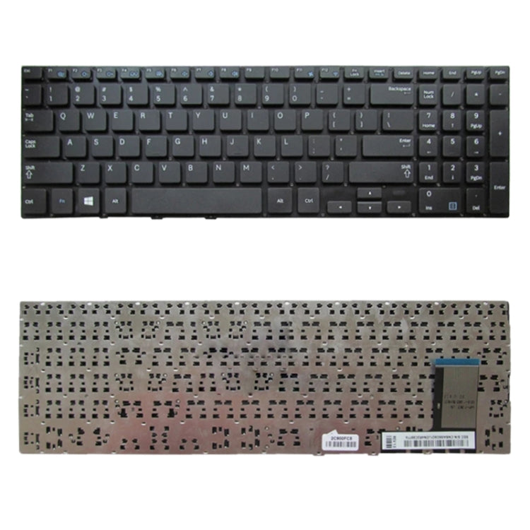 US Version Keyboard for Samsung NP 370R5E 370R5V 510R5E 450R5E 450R5V 470R5E 450R5J 450R5U, For Samsung 370R5V (White), For Samsung 370R5V (Black)