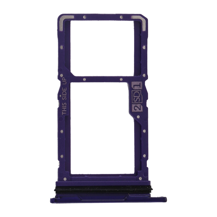 SIM Card Tray + SIM Card Tray / Micro SD Card Tray for Motorola Moto G9 Power XT2091-3, For Motorola Moto G9 Power (Purple), For Motorola Moto G9 Power (Green)