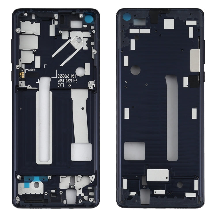 Middle Frame Bezel Plate for Motorola Edge XT2063-3, For Motorola Edge (Black), For Motorola Edge (Red)