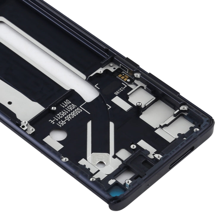 Middle Frame Bezel Plate for Motorola Edge XT2063-3, For Motorola Edge (Black), For Motorola Edge (Red)