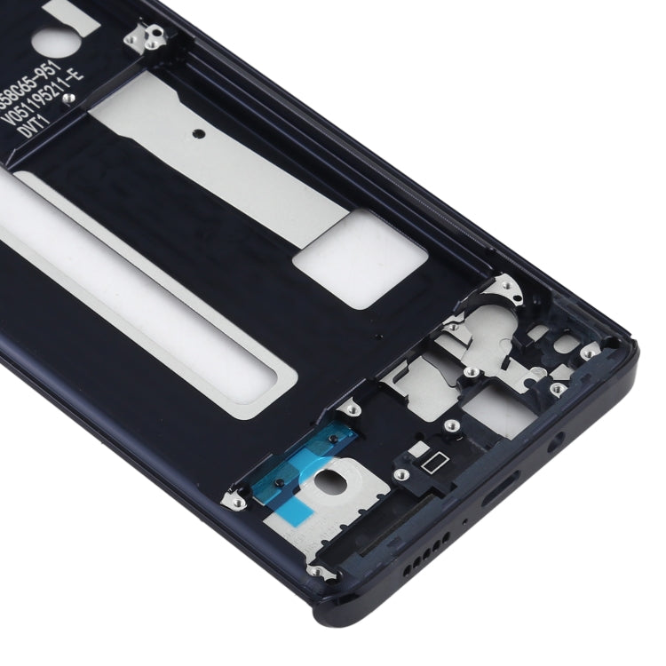 Middle Frame Bezel Plate for Motorola Edge XT2063-3, For Motorola Edge (Black), For Motorola Edge (Red)