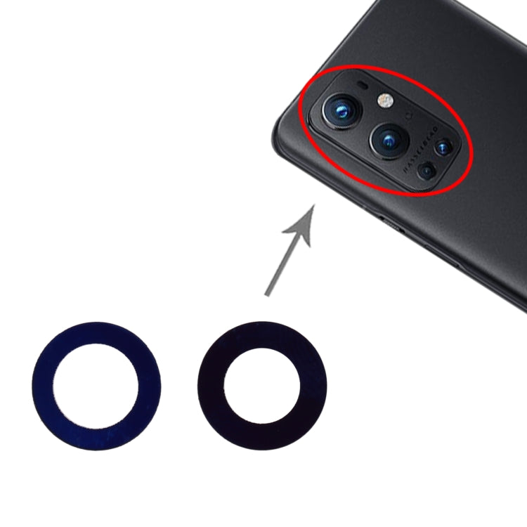 For OnePlus 9 Pro / OnePlus 9 10pcs Back Camera Lens, For OnePlus 9 Pro / OnePlus 9