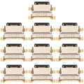 10 PCS Charging Port Connector for Xiaomi Redmi Note 9/Redmi 10X 4G, For Xiaomi Redmi Note 9
