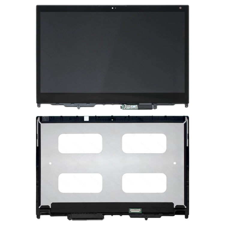 1920 x 1080 FHD LCD Screen and Digitizer Full Assembly with Frame for Lenovo Yoga 370-13 LP133WF4-SPA1, For Lenovo YOGA 370-13