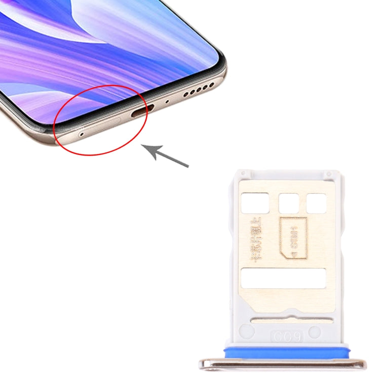 SIM Card Tray + NM Card Tray for Huawei Enjoy 20 Plus 5G, For Huawei Enjoy 20 Plus 5G