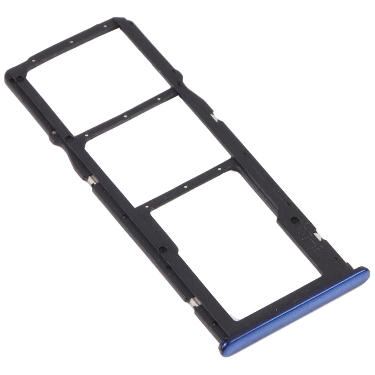 SIM Card Tray + SIM Card Tray + Micro SD Card Tray for Huawei Y5p, For Huawei Y5p