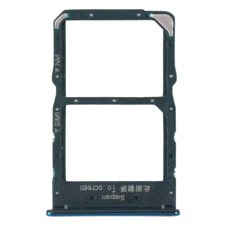SIM Card Tray + NM Card Tray for Huawei Mate 30 Lite, For Huawei Mate 30 Lite
