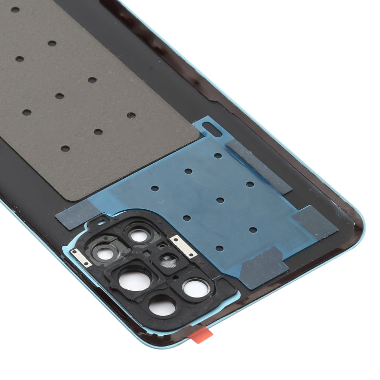 For OnePlus 9R Battery Back Cover with Camera Lens Frame, For OnePlus 9R