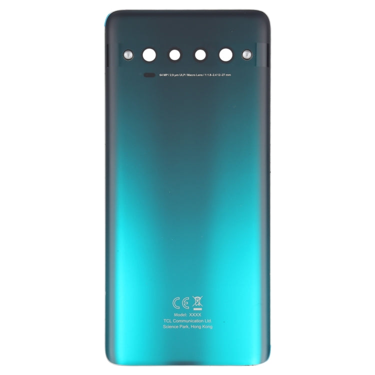 Original Battery Back Cover for TCL 10 Pro T799B T799H, For TCL 10 Pro (Grey), For TCL 10 Pro (Green)