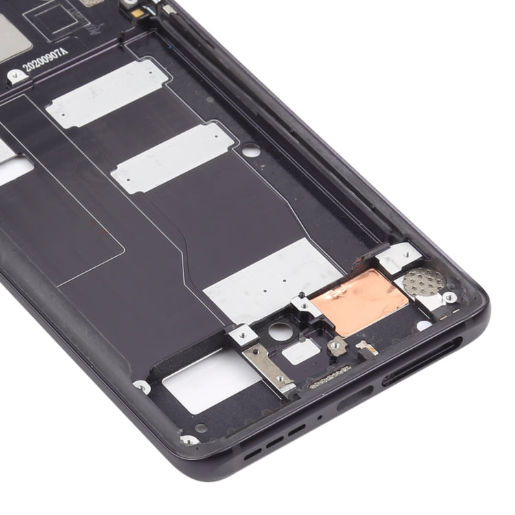 Front Housing LCD Frame Bezel Plate for TCL 10 Pro T799B T799H, For TCL 10 Pro  (Grey), For TCL 10 Pro