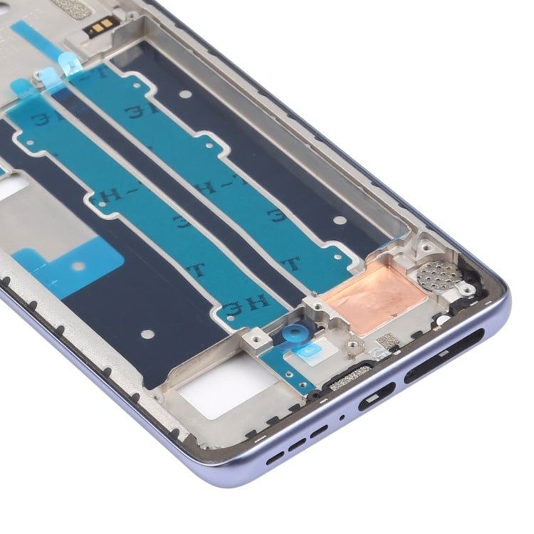 Front Housing LCD Frame Bezel Plate for TCL 10 Plus T782H, For TCL 10 Plus, For TCL 10 Plus (Blue)