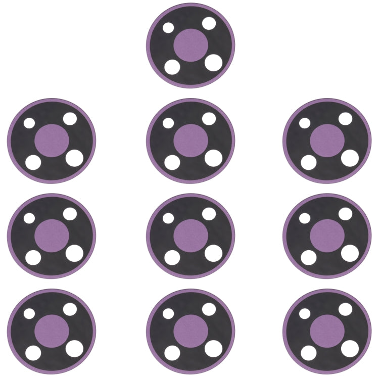 10 PCS Back Camera Lens for Nokia 3.4 TA-1288 TA-1285 TA-1283, For Nokia 3.4  (Purple), For Nokia 3.4  (Blue)