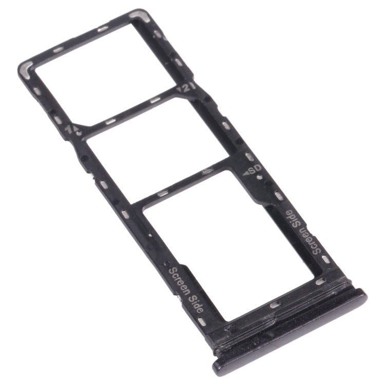 For Tecno Spark 6 Air KE6 KE6J KF6 SIM Card Tray + SIM Card Tray + Micro SD Card Tray, For Tecno Spark 6 Air  (White), For Tecno Spark 6 Air