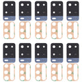 For OPPO A54 4G 10 PCS Back Camera Lens, For OPPO A54 4G(Black), For OPPO A54 4G(Blue)