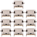 10 PCS Charging Port Connector for Lenovo Tab P11 / Tab P11 Pro TB-J606F TB-J606N TB-J606L TB-J606, For Lenovo Tab P11 / Tab P11 Pro