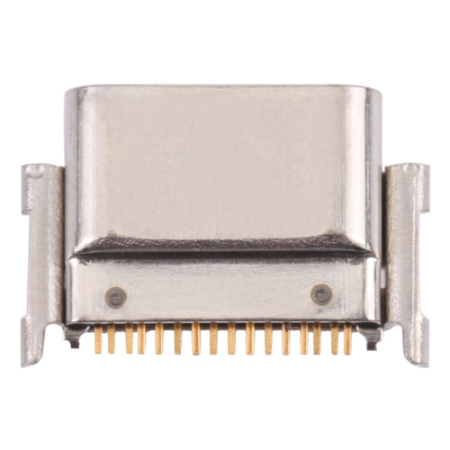 10 PCS Charging Port Connector for LG K50S LMX540HM, LM-X540, LM-X540BMW, LMX540BMW, For LG K50S