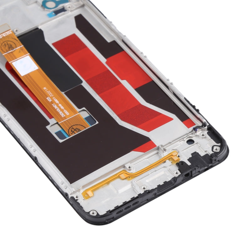 Original LCD Screen and Digitizer Full Assembly With Frame for OPPO A72 5G, For OPPO A72 5G