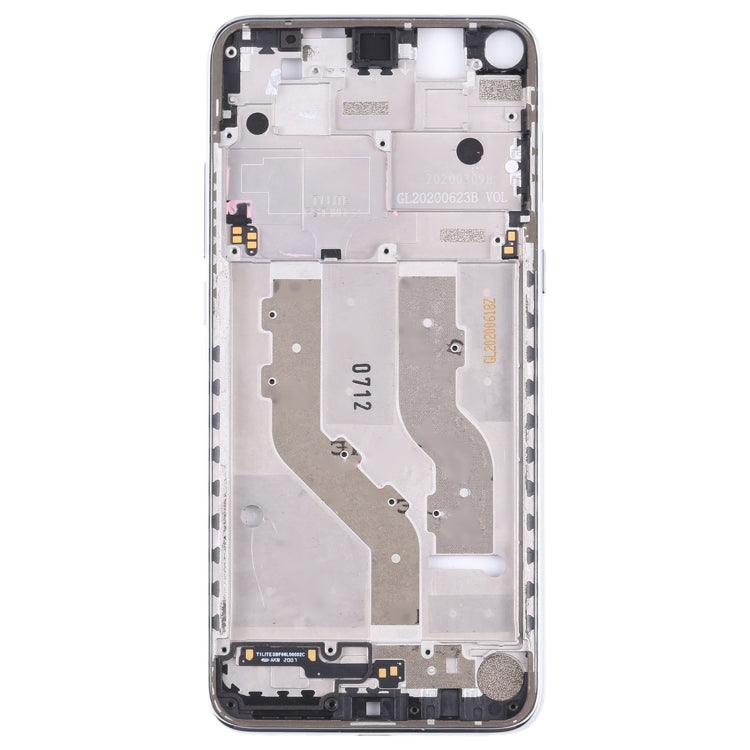 Original Front Housing LCD Frame Bezel Plate for TCL 10L / 10 Lite T770H, T770B, For TCL 10L / 10 Lite (Original), For TCL 10L / 10 Lite (Original) (Silver)