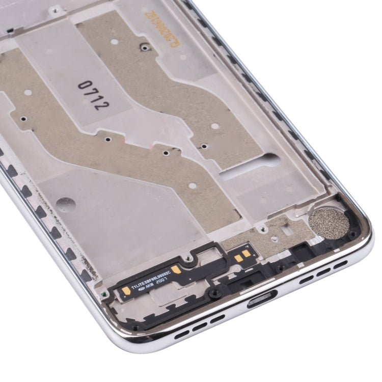 Original Front Housing LCD Frame Bezel Plate for TCL 10L / 10 Lite T770H, T770B, For TCL 10L / 10 Lite (Original), For TCL 10L / 10 Lite (Original) (Silver)