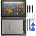 LCD Screen and Digitizer Full Assembly for Amazon Fire HD 10 (2021) T76N2B T76N2P, For Amazon Fire HD 10 (2021)  (Black), For Amazon Fire HD 10 (2021)  (White)