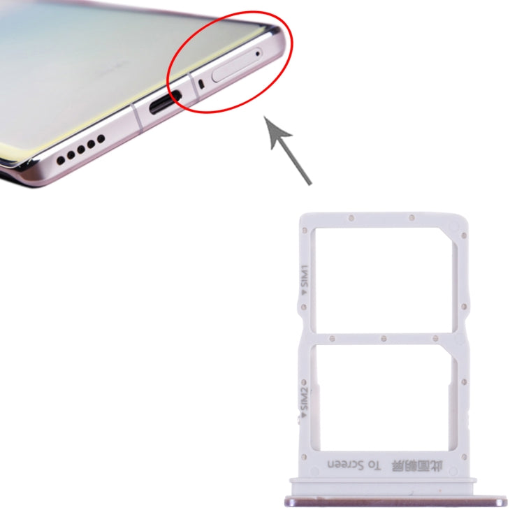 SIM Card Tray + SIM Card Tray for Huawei Nova 8, For Huawei Nova 8
