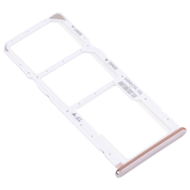 SIM Card Tray + SIM Card Tray + Micro SD Card Tray for Huawei Y7 Pro 2018, For Huawei Y7 Pro 2018