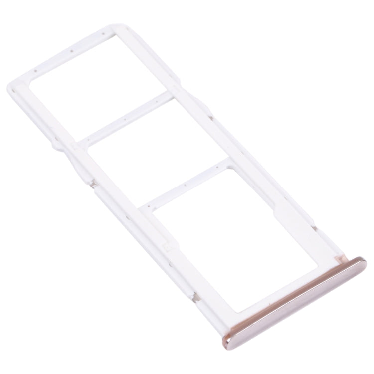 SIM Card Tray + SIM Card Tray + Micro SD Card Tray for Huawei Y7 Pro 2018, For Huawei Y7 Pro 2018