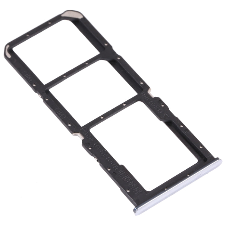 For OPPO A74 5G CPH2197 CPH2263  SIM Card Tray + SIM Card Tray + Micro SD Card Tray, For OPPO A74 5G