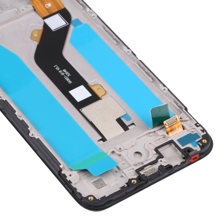 Original LCD Screen and Digitizer Full Assembly with Frame for Tecno Spark Go 2020 / Spark 6 Go KE5J, For Tecno Spark Go 2020 / Spark 6 Go