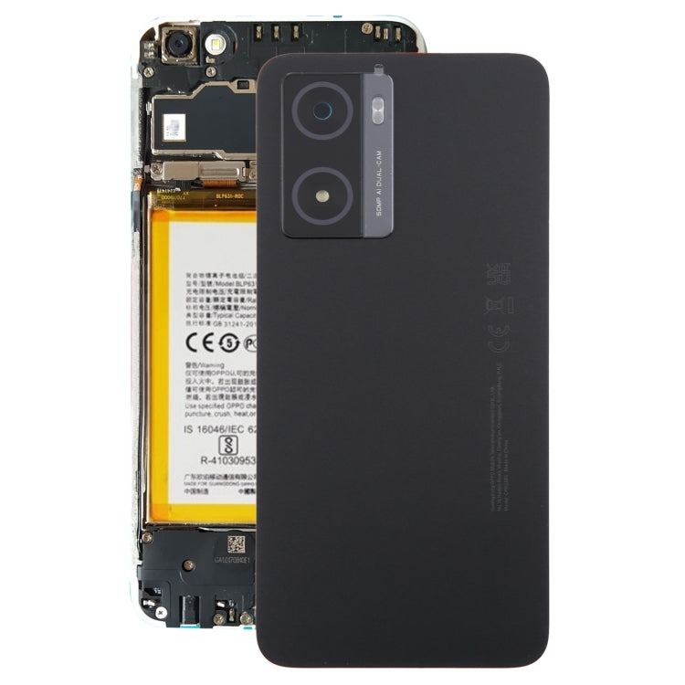 For OPPO A77 5G / A77s Original Battery Back Cover with Camera Lens Frame, For OPPO A77s (Original), For OPPO A77s