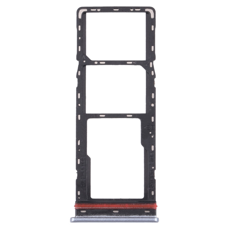 For Tecno Camon 16 Premier CE9 CD6J SIM Card Tray + SIM Card Tray + Micro SD Card Tray, For Tecno Camon 16 Premier
