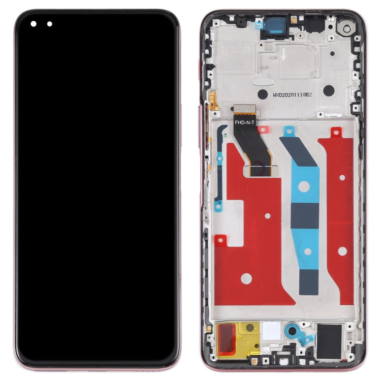 Original LCD Screen and Digitizer Full Assembly with Frame for Honor X20, For Honor X20, For Honor X20(Original)