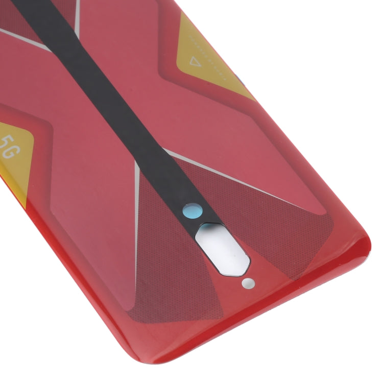 Battery Glass Back Cover for ZTE Nubia RedMagic 5G NX659J, For ZTE Nubia RedMagic 5G(Transparent Black), For ZTE Nubia RedMagic 5G, For ZTE Nubia RedMagic 5G(Red)