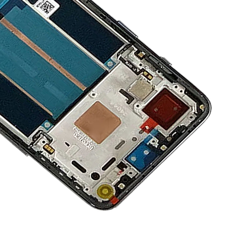 AMOLED LCD Screen for OnePlus Nord 2T CPH2399 CPH2401 Digitizer Full Assembly with Frame, For OnePlus Nord 2T