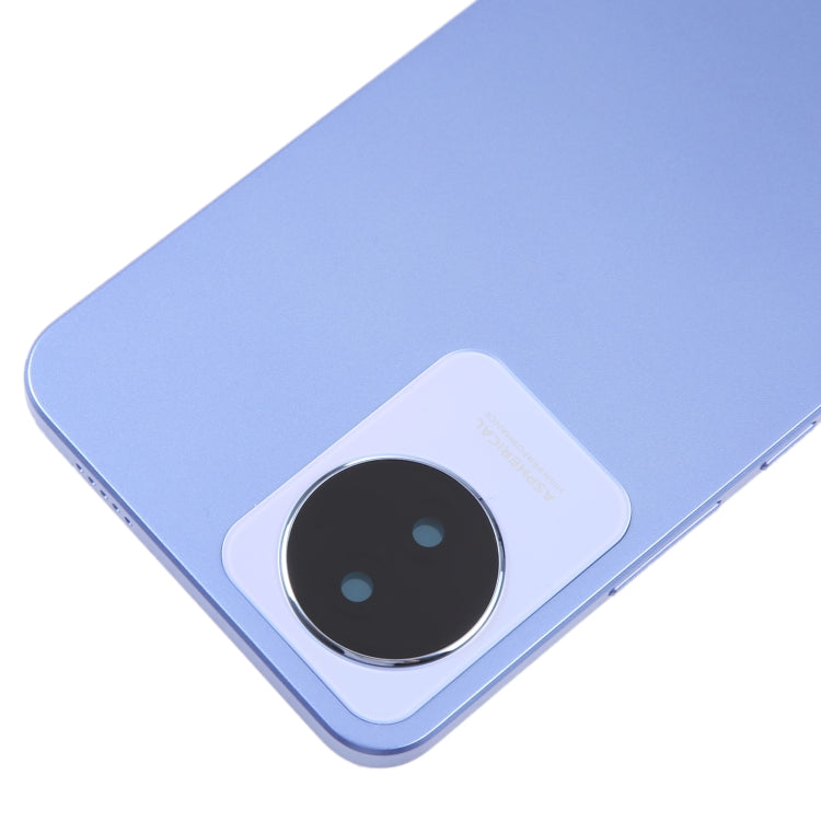 For vivo Y02 Original Battery Back Cover with Camera Lens Frame, For vivo Y02, For vivo Y02(Original)