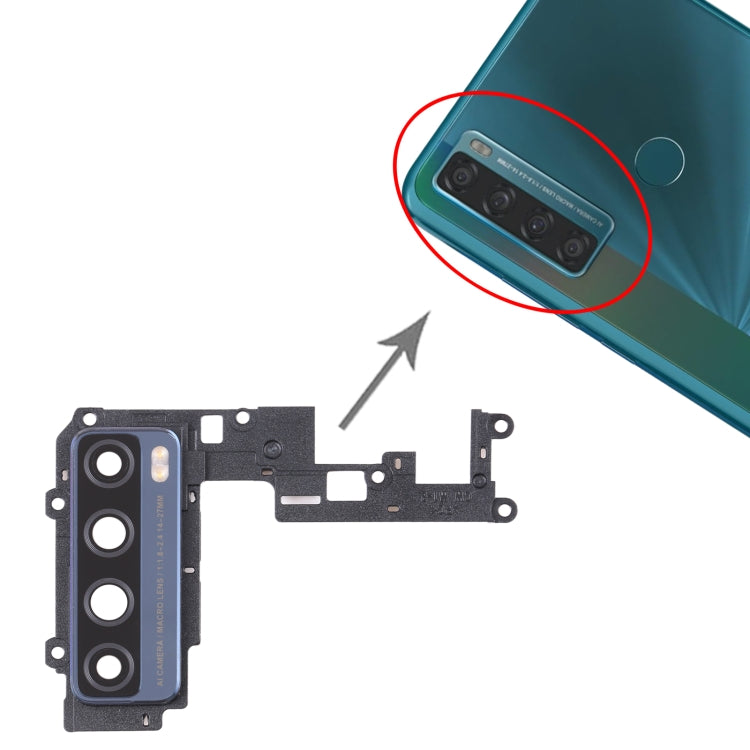 For TCL 20 SE Camera Lens Cover, For TCL 20 SE, For TCL 20 SE(Green)