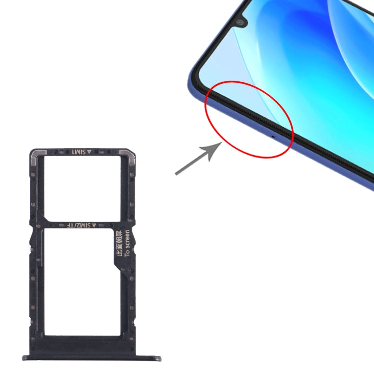 For Huawei nova Y70 Plus SIM + SIM / Micro SD Card Tray, For Huawei nova Y70 Plus