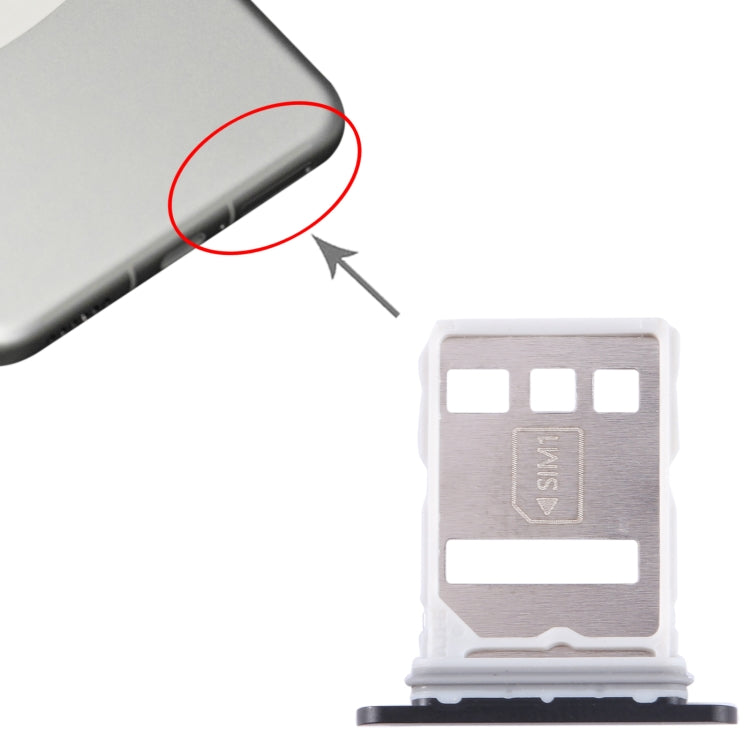 For Huawei Mate 60 Pro SIM + NM Card Tray, For Huawei Mate 60 Pro