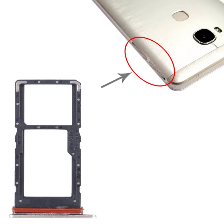 For Honor X5 SIM + SIM / Micro SD Card Tray, For Honor X5