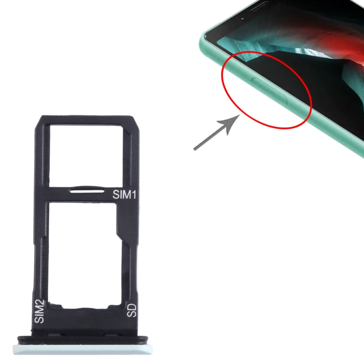 For Sony Xperia 10 II SIM + SIM / Micro SD Card Tray, For Sony Xperia 10 II