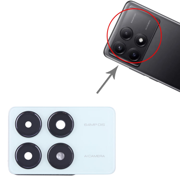 For Xiaomi Redmi K70E Camera Lens Cover, For Xiaomi Redmi K70E