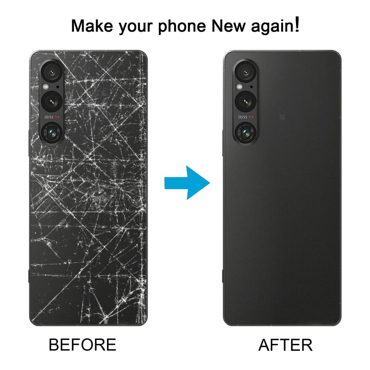 For Sony Xperia 1 V Original Battery Back Cover with Camera Lens Cover, For Sony Xperia 1 V(with Camera Lens), For Sony Xperia 1 V(with Camera Lens Frame)