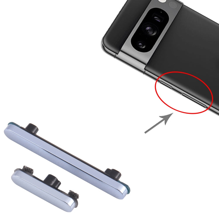 For Google Pixel 8 Pro Power Button + Volume Control Button, For Google Pixel 8 Pro