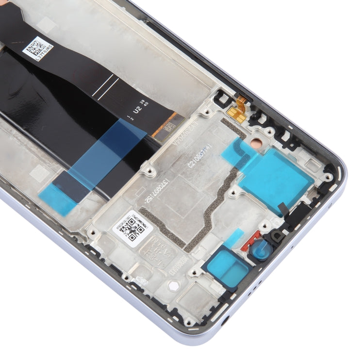 For Xiaomi Poco X6 Original AMOLED Material LCD Screen Digitizer Full Assembly with Frame, For Xiaomi Poco X6(Original)