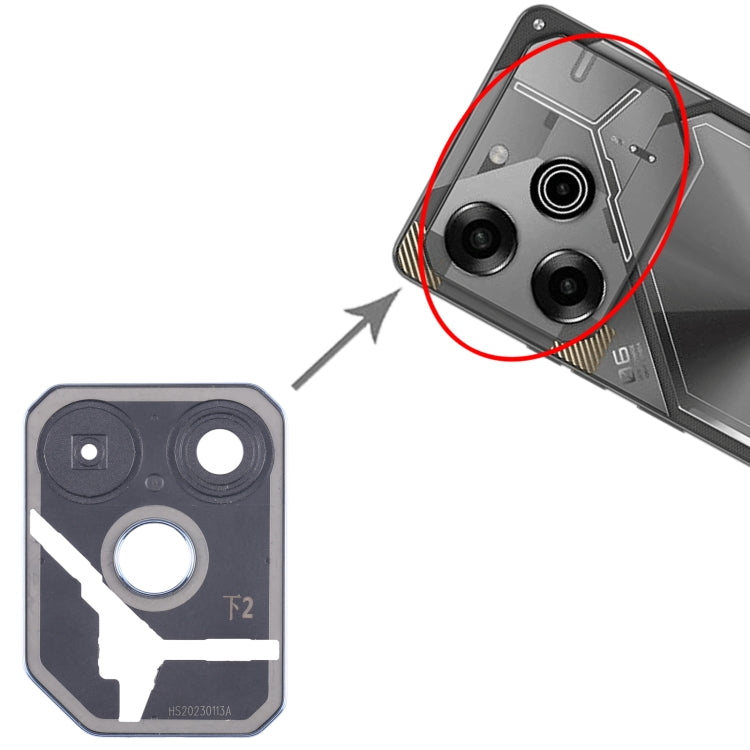 For Tecno Pova 6 Pro Original Rear Camera Frame, For Tecno Pova 6 Pro (Original), For Tecno Pova 6 Pro(Original)