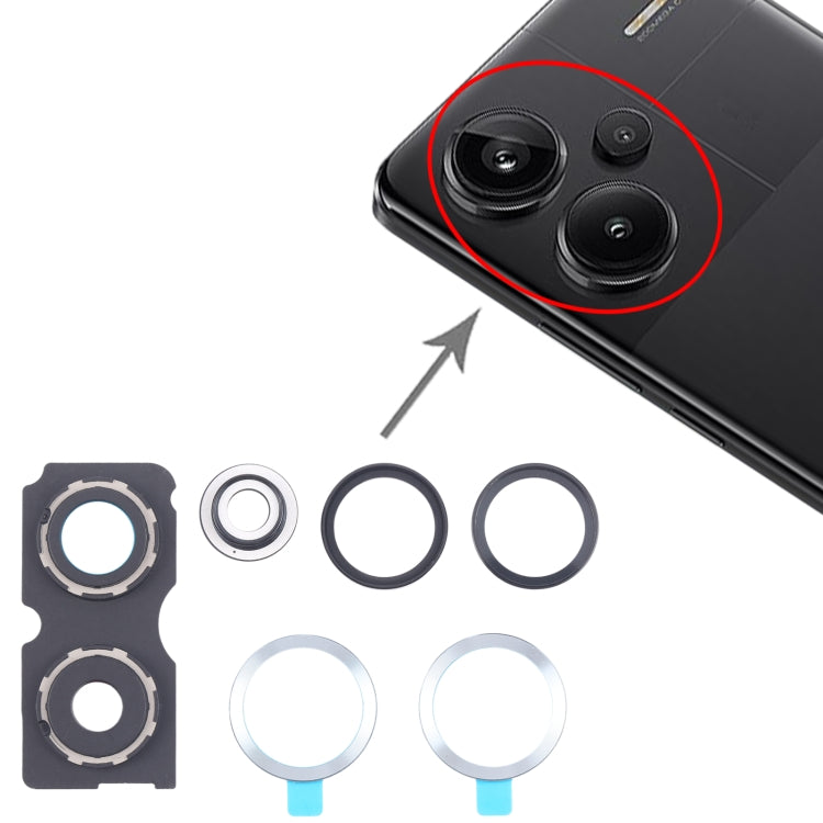 For Xiaomi Redmi Note 13 Pro+ Back Camera Lens Frame, For Xiaomi Redmi Note 13 Pro+