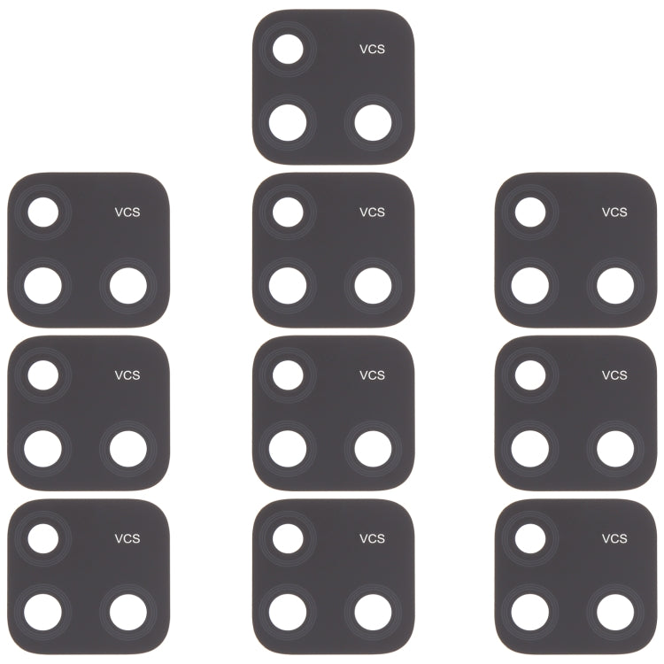 For vivo S18 Pro 10pcs OEM Back Camera Lens, For vivo S18 Pro