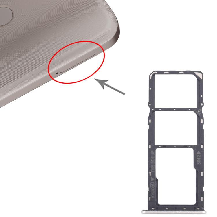 For Nokia C22 Original SIM Card Tray + SIM Card Tray + Micro SD Card Tray, For Nokia C22 (Original)